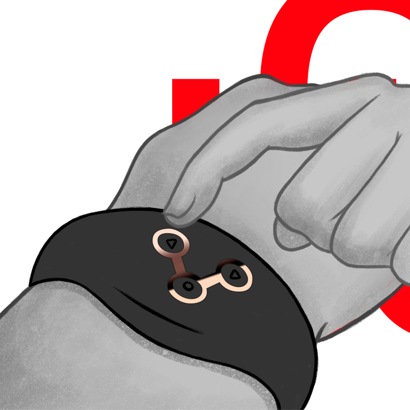 WATCHME – DRAHTLOS-TECHNOLOGIE-UHR IN TIEFSCHWARZ UND KUPFER