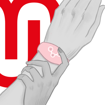 WATCHME – DRAHTLOS-TECHNOLOGIE-UHR, ZARTROSA