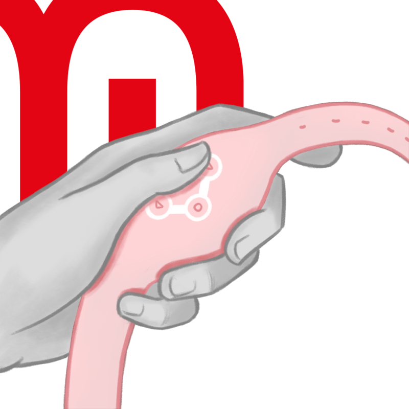 WATCHME – DRAHTLOS-TECHNOLOGIE-UHR, ZARTROSA