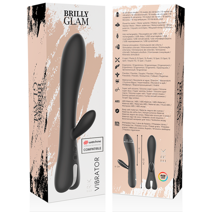 BRILLY GLAM - ERIK VIBRATOR WATCHME WIRELESS TECHNOLOGIE KOMPATIBEL