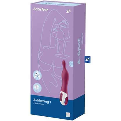 SATISFYER - ERSTAUNLICHER 1-POT-VIBRATOR BEERE