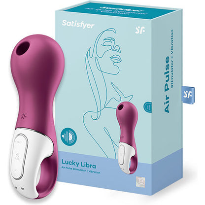 SATISFYER - LUCKY LIBRA STIMULATOR &amp; VIBRATOR