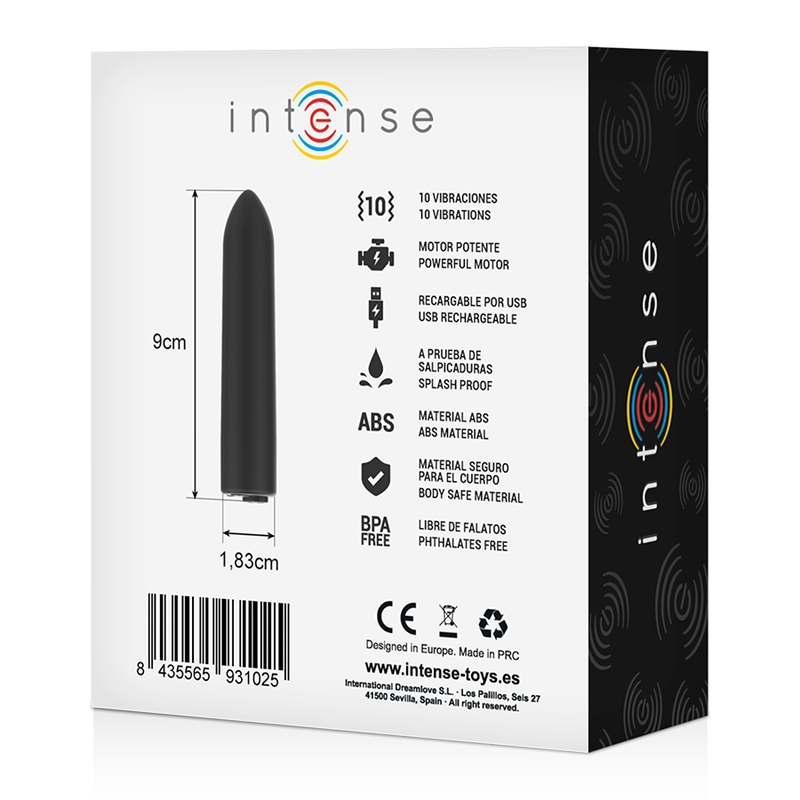 INTENSIV - VIBRIERENDES BULLET - 10 MUSTER