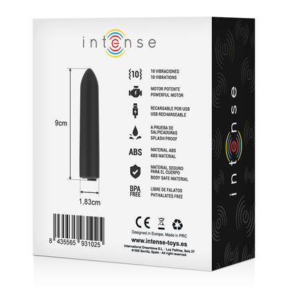 INTENSIV - VIBRIERENDES BULLET - 10 MUSTER