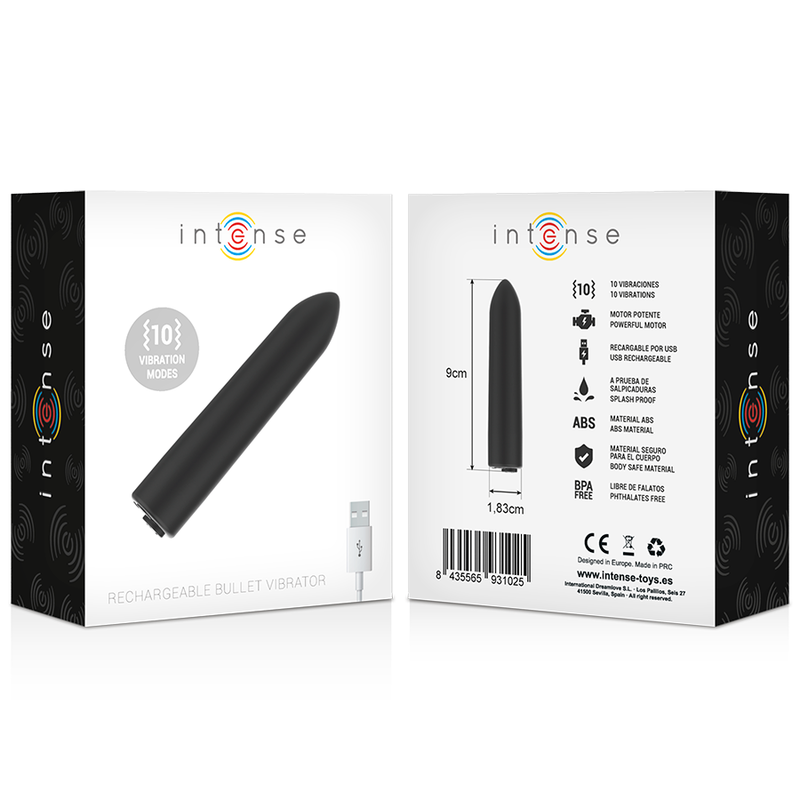 INTENSIV - VIBRIERENDES BULLET - 10 MUSTER