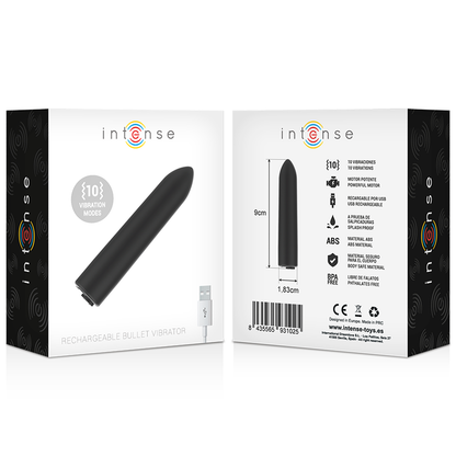 INTENSIV - VIBRIERENDES BULLET - 10 MUSTER