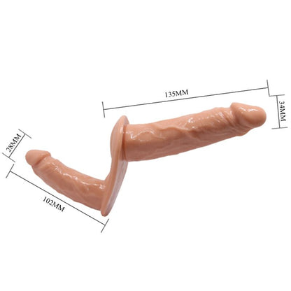BAILE - ULTRA LEIDENSCHAFTLICHE DOPPELDILDOS MIT HARNESS