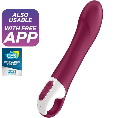 SATISFYER – G-PUNKT-VIBRATOR MIT GROSSER WÄRME