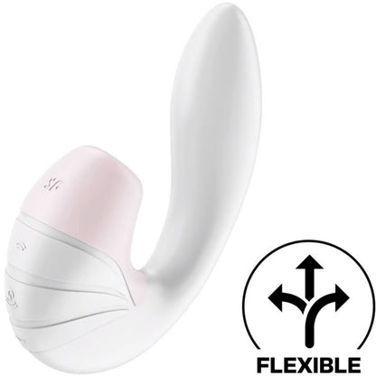 SATISFYER - SUPERNOVA LUFTPULSSTIMULATOR &amp; VIBRATION WEISS