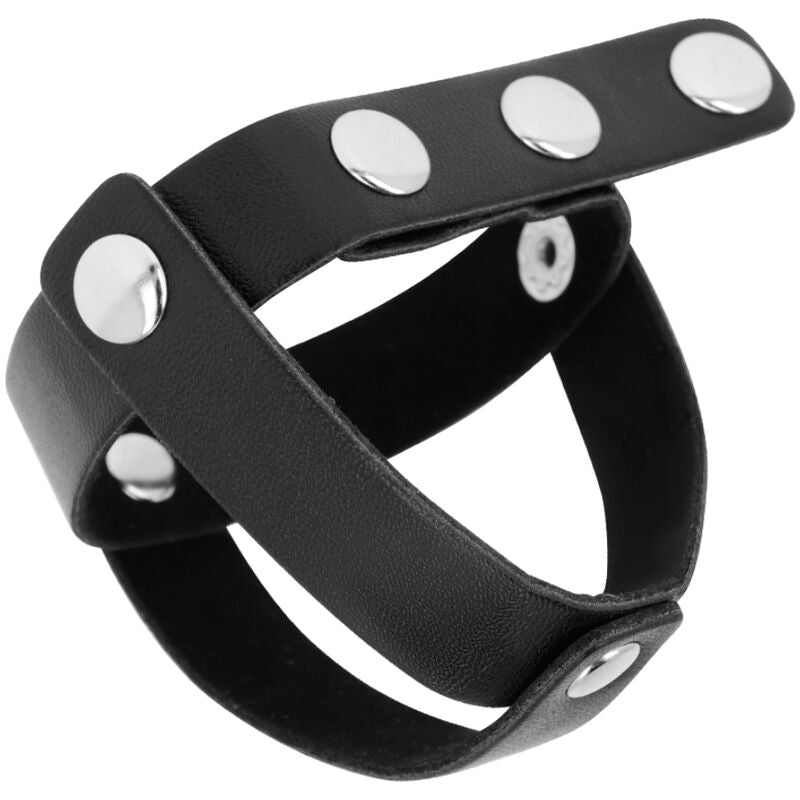 OHMAMA FETISCH LEDER BALL CAGE