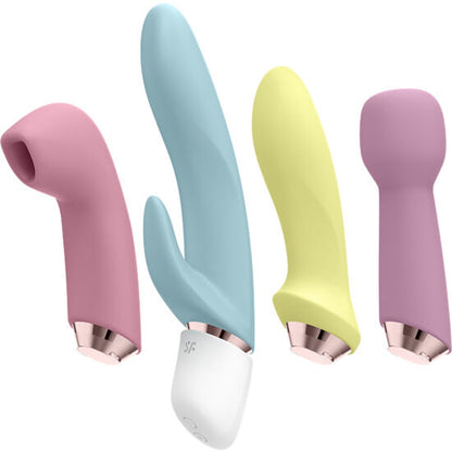 SATISFYER - MARVELOUS VIER VIBRATOR- &amp; LUFTPULS-SET