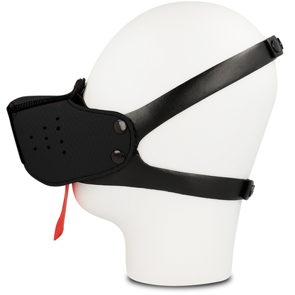 OHMAMA FETISCH-HUNDEMAULKORB - SCHWARZ