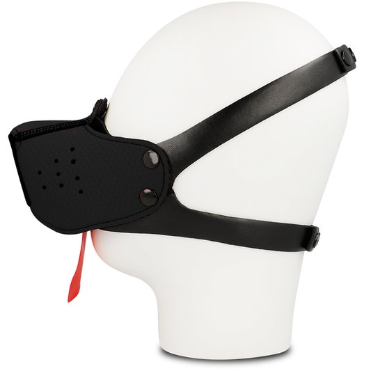 OHMAMA FETISCH-HUNDEMAULKORB - SCHWARZ