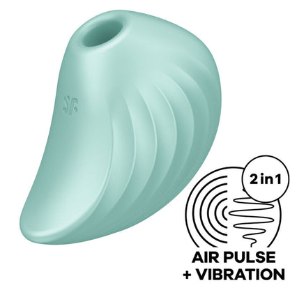 SATISFYER - PEARL DIVER AIR PULSE STIMULATOR &amp; VIBRATOR GRÜN
