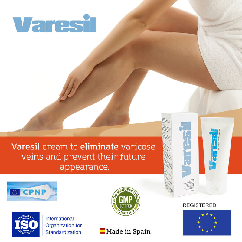500 COSMETICS - VARESIL CREME BEHANDLUNG FÜR KRAMPFADERN