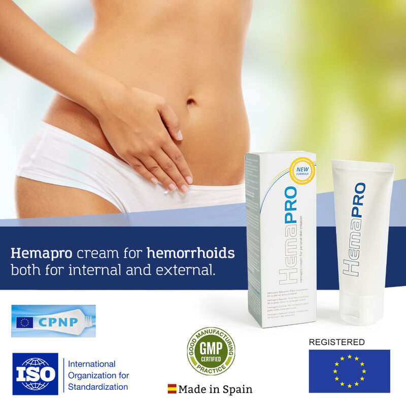 500 COSMETICS - HEMAPRO CREME ZUR BEHANDLUNG VON HÄMORRHOIDEN