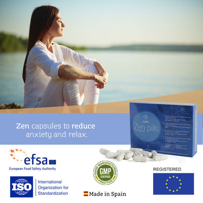 500 KOSMETIK - ZEN PILLS KAPSELN ZUR ÄNGERUNGSREDUZIERUNG