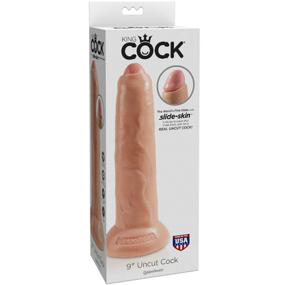 KING COCK - REALISTISCHER DILDO UNBESCHNITTENES FLEISCH 23 CM