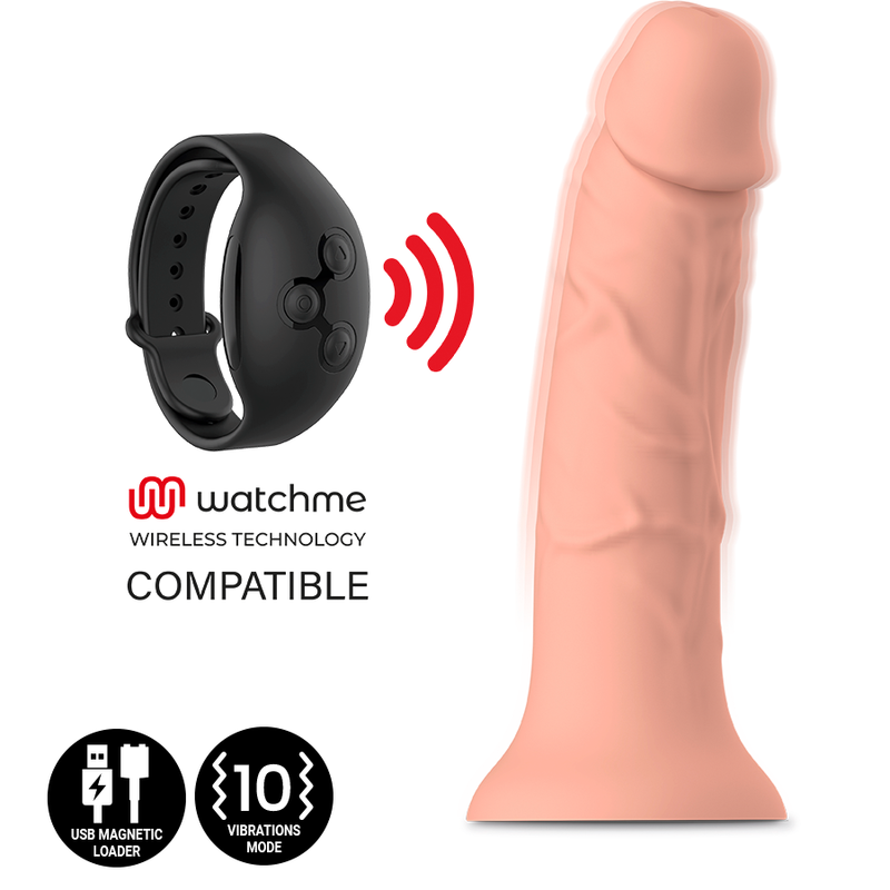 MYTHOLOGY – ASHER ORIGINAL DILDO S – VIBRATOR KOMPATIBEL MIT DER WATCHME WIRELESS-TECHNOLOGIE