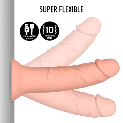 MYTHOLOGY – ASHER ORIGINAL DILDO S – VIBRATOR KOMPATIBEL MIT DER WATCHME WIRELESS-TECHNOLOGIE