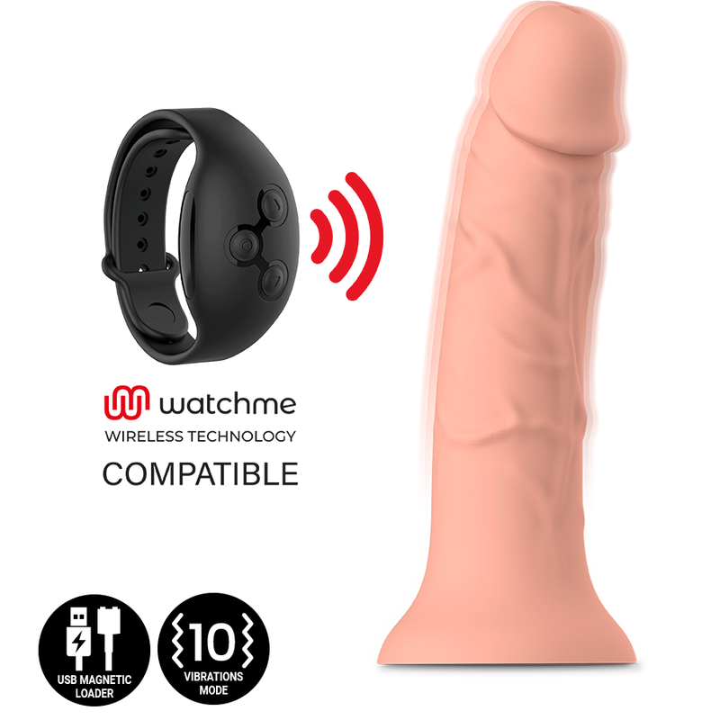 MYTHOLOGY – ASHER ORIGINAL DILDO M – VIBRATOR KOMPATIBEL MIT DER WATCHME WIRELESS-TECHNOLOGIE