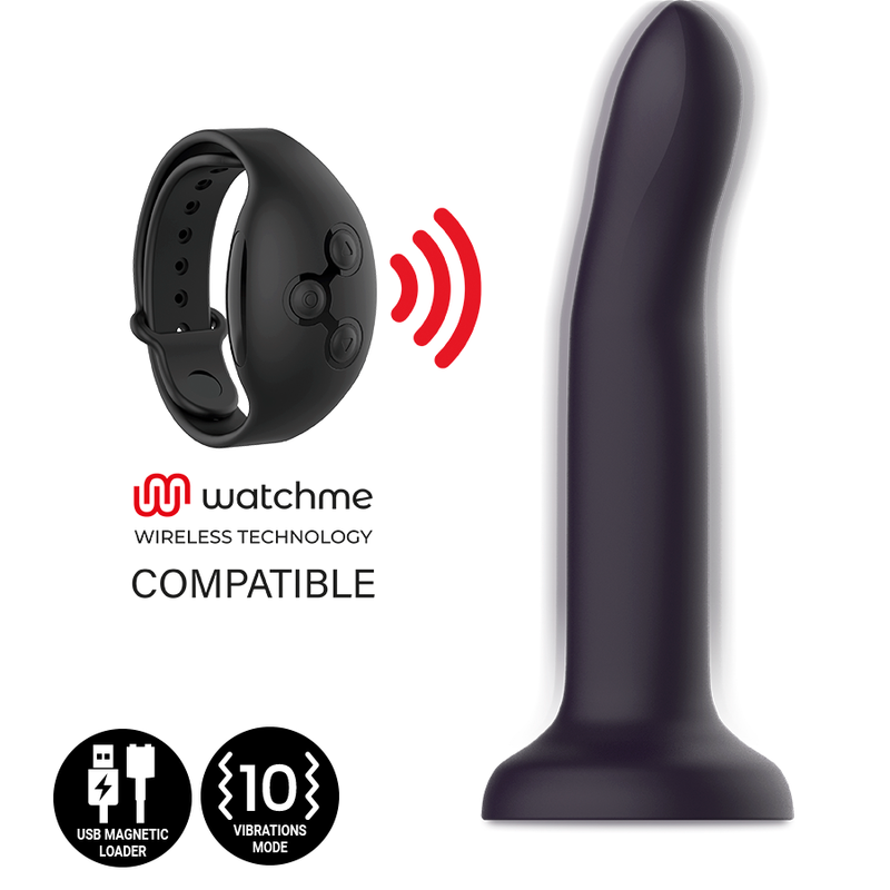 MYTHOLOGIE – DUMAN MYSTIC DILDO M – VIBRATOR KOMPATIBEL MIT DER WATCHME WIRELESS-TECHNOLOGIE