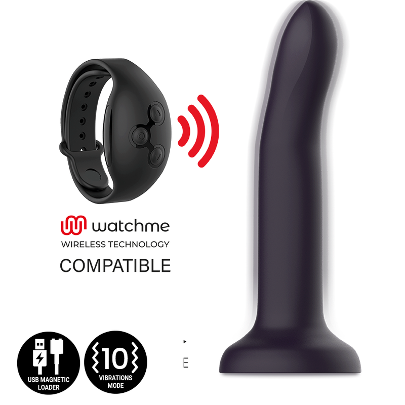 MYTHOLOGIE – DUMAN MYSTIC DILDO L – VIBRATOR KOMPATIBEL MIT DER WATCHME WIRELESS-TECHNOLOGIE