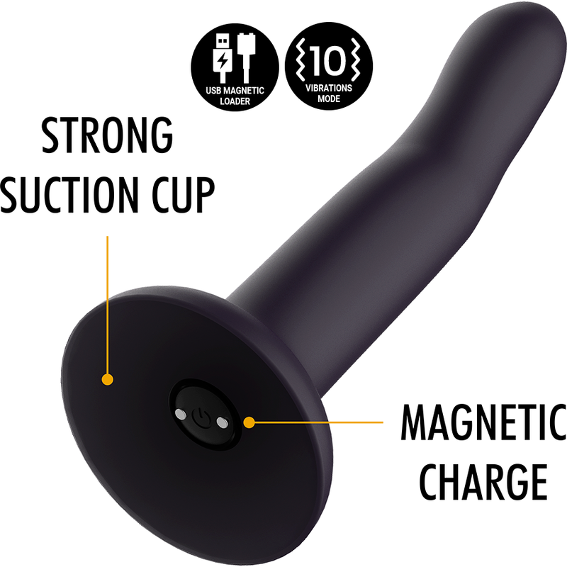 MYTHOLOGIE – DUMAN MYSTIC DILDO L – VIBRATOR KOMPATIBEL MIT DER WATCHME WIRELESS-TECHNOLOGIE