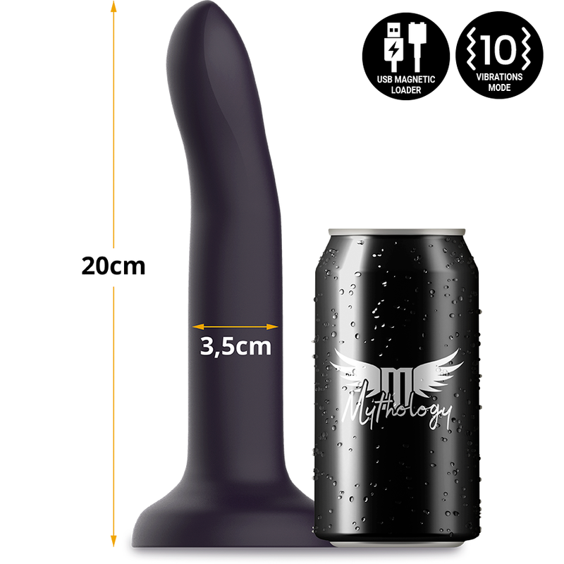 MYTHOLOGIE – DUMAN MYSTIC DILDO L – VIBRATOR KOMPATIBEL MIT DER WATCHME WIRELESS-TECHNOLOGIE