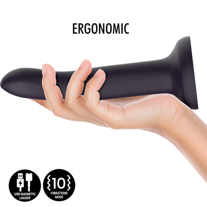 MYTHOLOGIE – DUMAN MYSTIC DILDO L – VIBRATOR KOMPATIBEL MIT DER WATCHME WIRELESS-TECHNOLOGIE