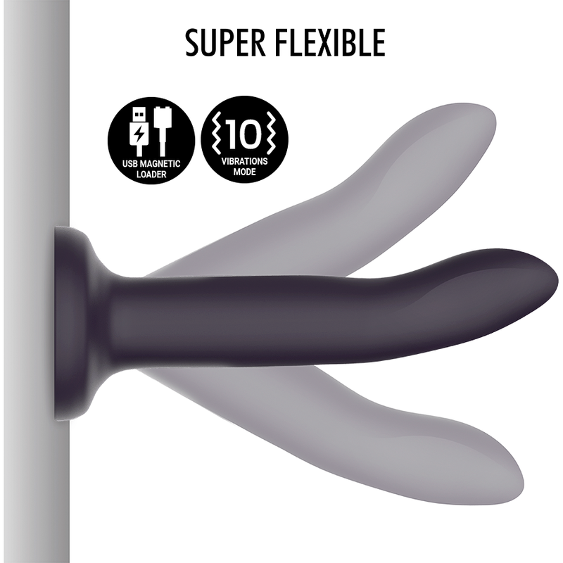 MYTHOLOGIE – DUMAN MYSTIC DILDO L – VIBRATOR KOMPATIBEL MIT DER WATCHME WIRELESS-TECHNOLOGIE