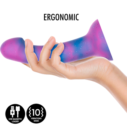 MYTHOLOGIE - DION GALACTIC DILDO M - VIBRATOR WATCHME KOMPATIBEL MIT WIRELESS-TECHNOLOGIE