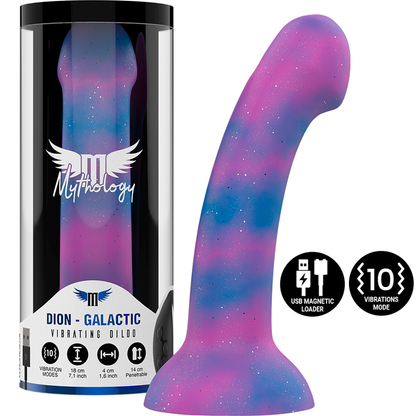 MYTHOLOGIE - DION GALACTIC DILDO M - VIBRATOR WATCHME KOMPATIBEL MIT WIRELESS-TECHNOLOGIE