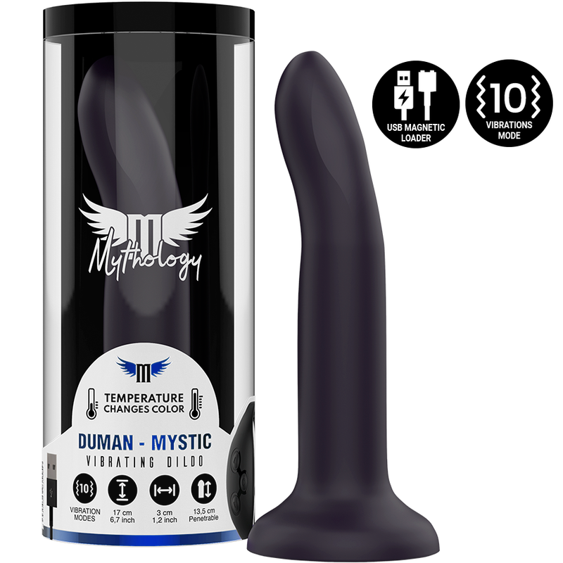 MYTHOLOGIE – DUMAN MYSTIC DILDO M – VIBRATOR KOMPATIBEL MIT DER WATCHME WIRELESS-TECHNOLOGIE