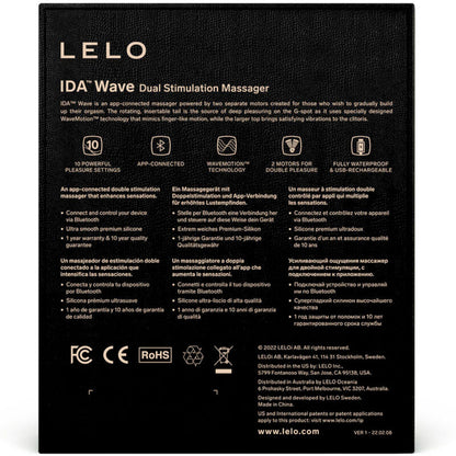 LELO - IDA WAVE CORAL PAAR-MASSAGEGERÄT