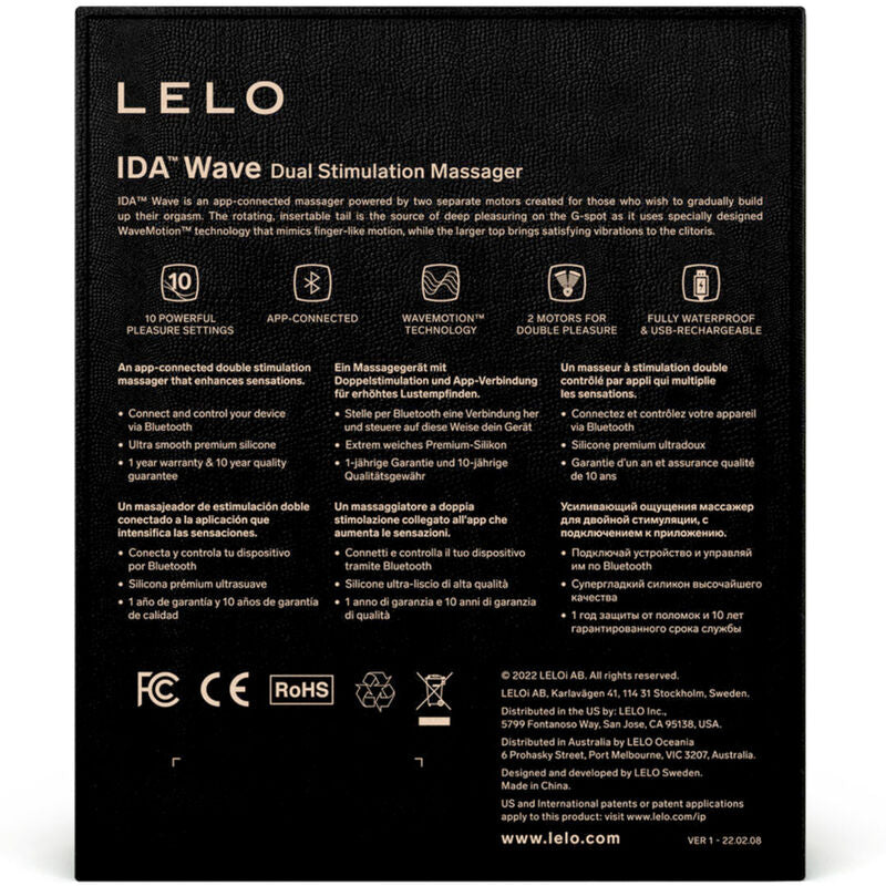 LELO - IDA WAVE CORAL PAAR-MASSAGEGERÄT