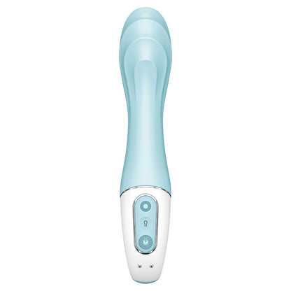 SATISFYER - AIR PUMP VIBRATOR 5+ AUFBLASBARER G-SPOT VIBRATOR APP BLAU
