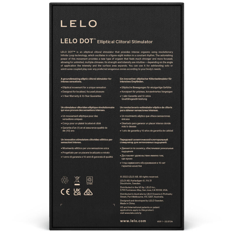 LELO - DOT KLITORISSTIMULATOR - LILA