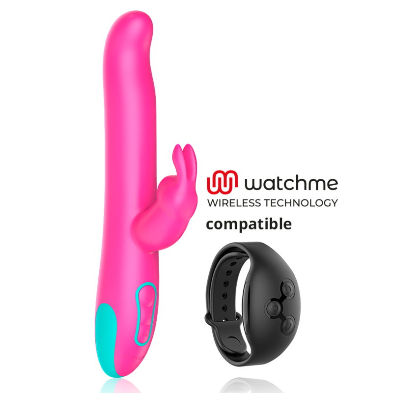HAPPY LOKY – PLUTO RABBIT VIBRATOR &amp; ROTATOR WATCHME WIRELESS TECHNOLOGY KOMPATIBEL