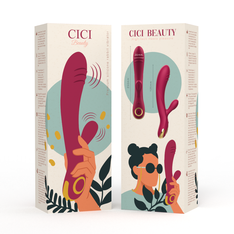 CICI BEAUTY - PREMIUM SILIKON-RABBIT-VIBRATOR