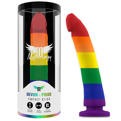 MYTHOLOGIE - DEVON PRIDE DILDO M