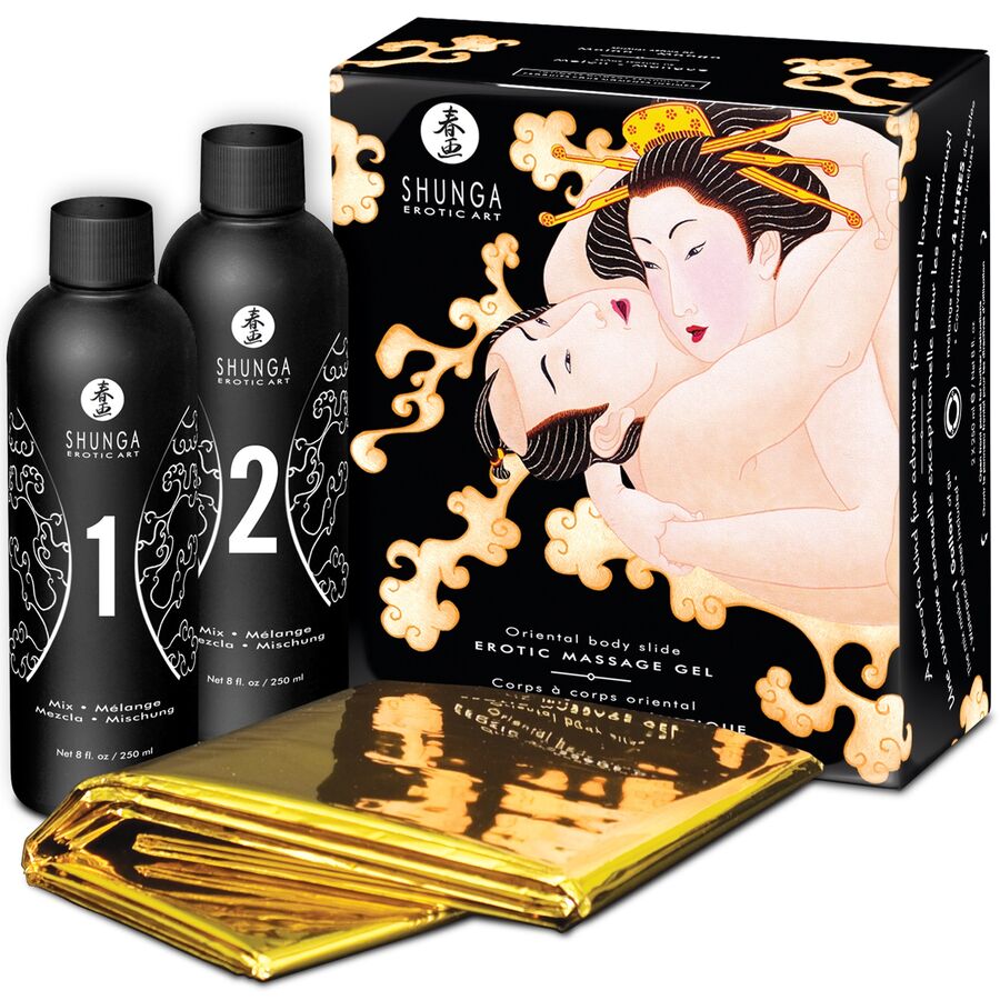 SHUNGA - ORIENTAL MELONE MANGO EROTIC BODY TO BODY MASSAGEGEL 