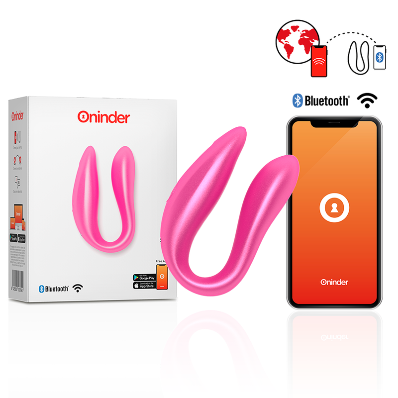 ONINDER - LISBOA BLACK G-POINT &amp; CLITORIS STIMULATOR - KOSTENLOSE APP