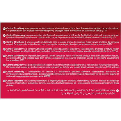 CONTROL - ADAPTA ERDBEERE KONDOME 144 EINHEITEN