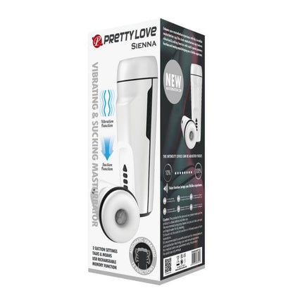 PRETTY LOVE - SIENNA VIBRIERENDER MÄNNLICHER MASTURBATOR MIT STIMME UND SAUGFUNKTION