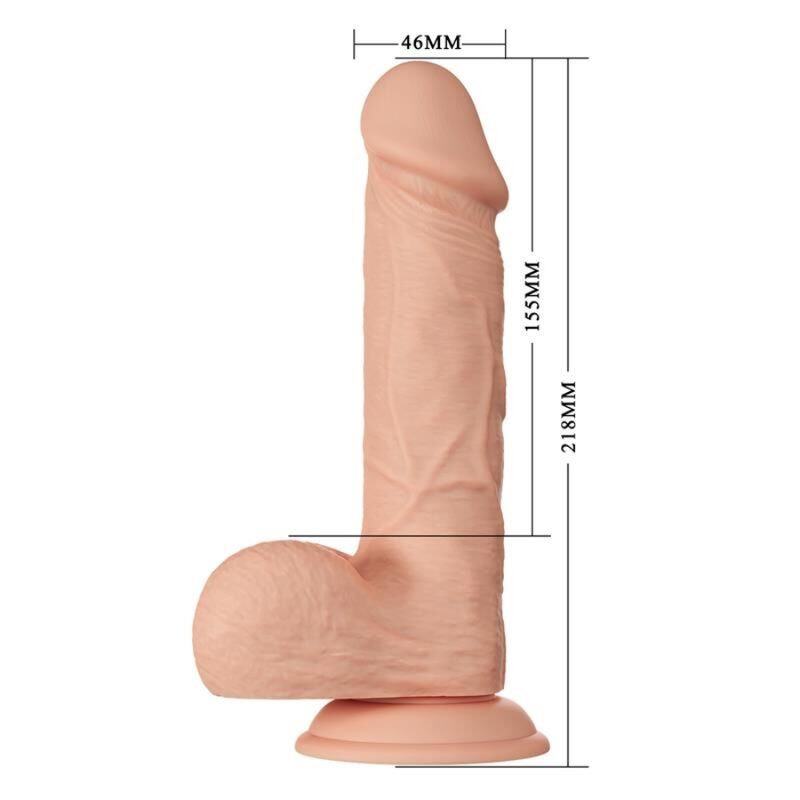 BAILE - BEAUTIFUL ENCOUNTER BAHAMUT FLEXIBLER REALISTISCHER DILDO 21,8 CM NATÜRLICH
