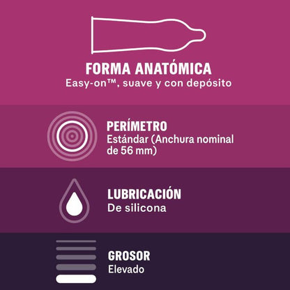 DUREX - LATEXFREIE KONDOME 12 EINHEITEN