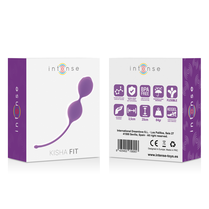 INTENSE - KISHA FIT SILIKON KEGEL LILA