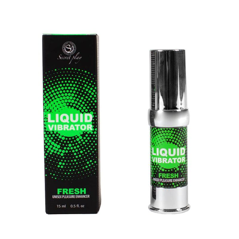 SECRETPLAY - FRISCHER FLÜSSIGER VIBRATOR-STIMULATOR &amp; GENUSSINTENSIVIERER 15 ML