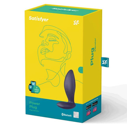 SATISFYER - NETZSTECKER LILA